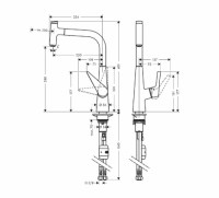 HANSGROHE TALIS SELECT S COCINA